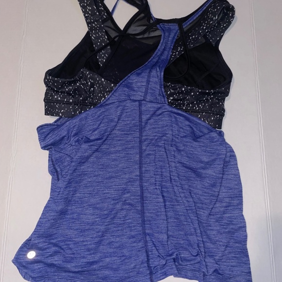 Lululemon Tough It Out Tank with Bra Size 12 - Picture 4 of 5